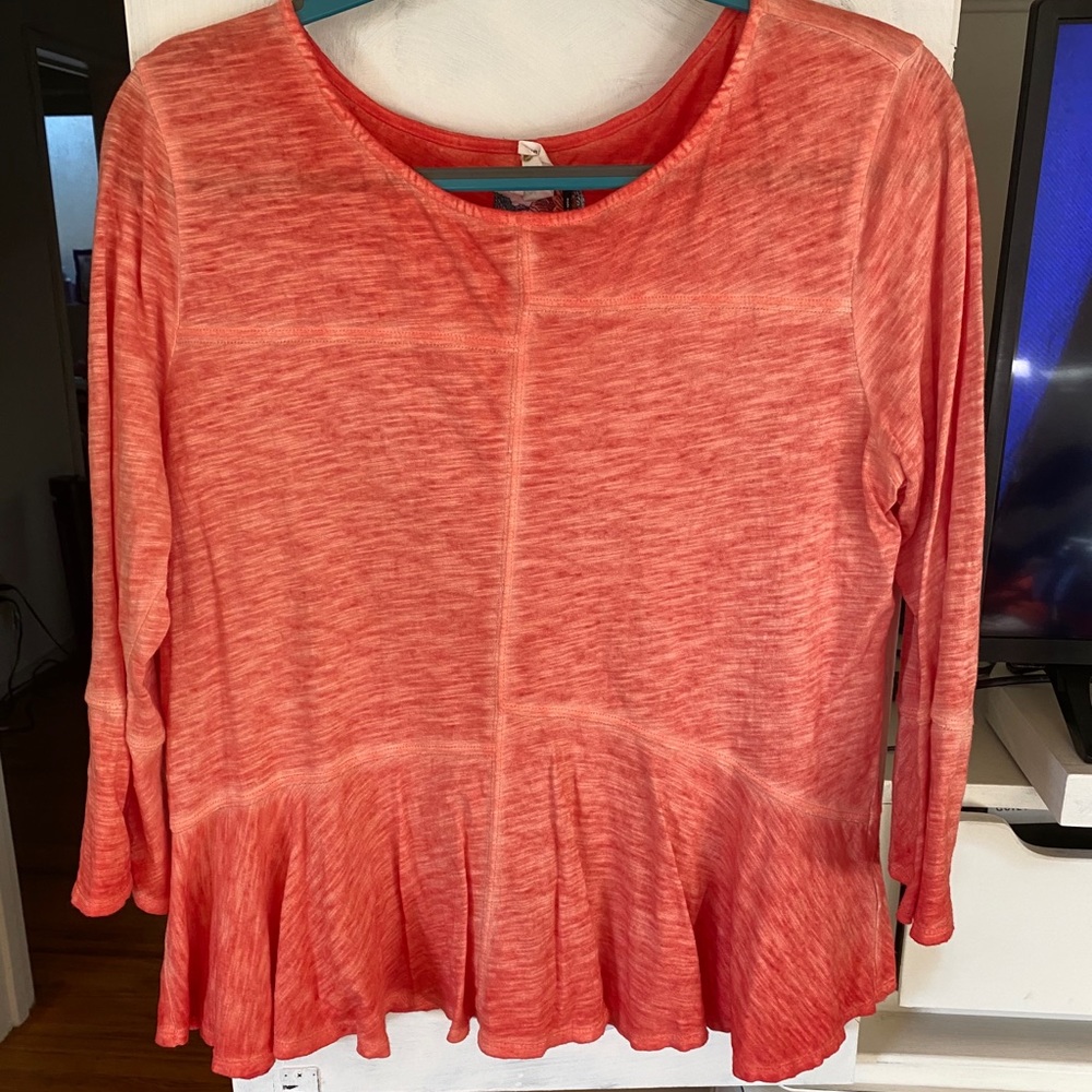 Anthropologie Flowey Tee